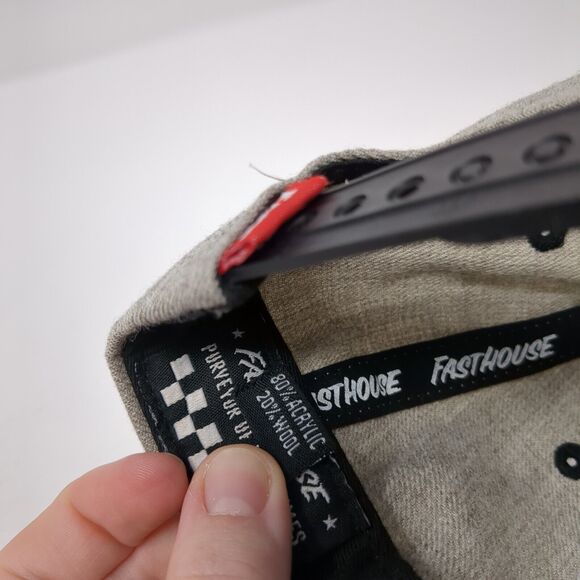 Fast House Speed Style Good Times Snapback Hat Gray OS Adjustable Embroidered - Picture 9 of 9